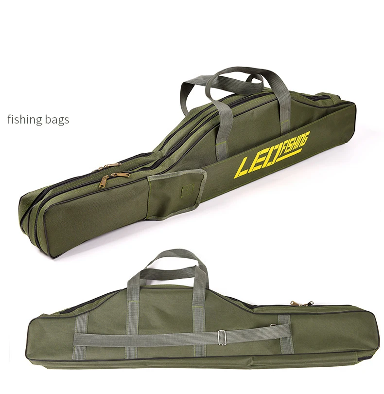 Wholesale Hot Selling Foldable Fishing Rod Holder Carry Fishing Bag