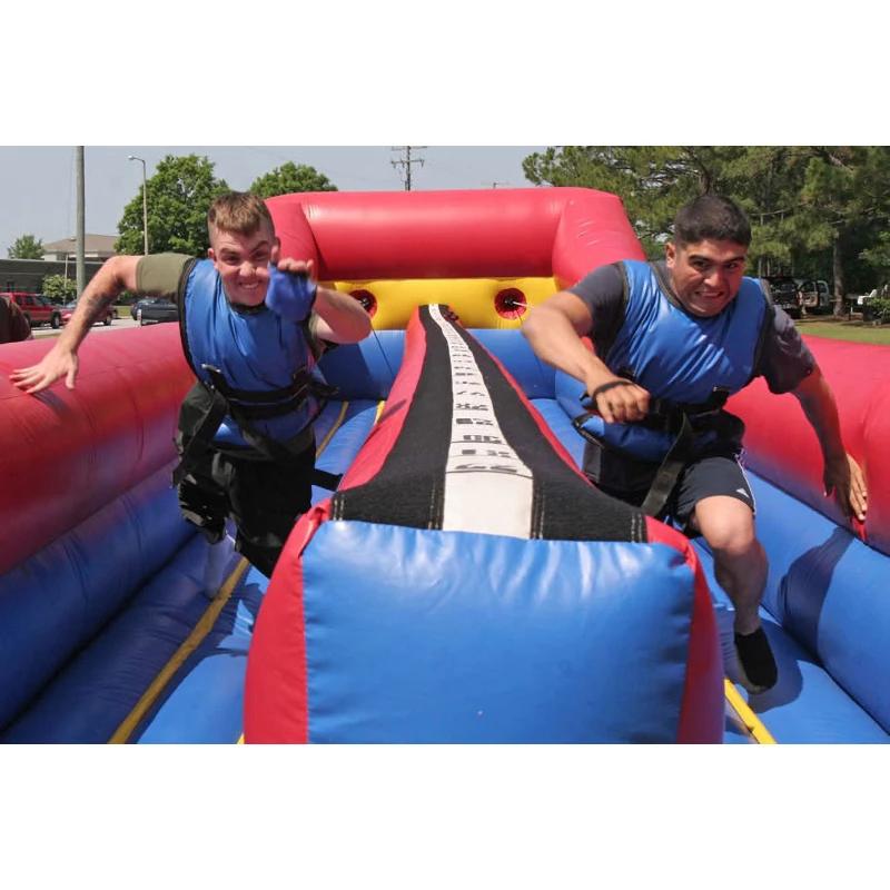 Adult n kids entertainment fun fair bouncy castle game bungee run inflatable