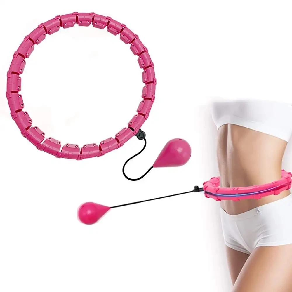 Fitness Smart Adults Adjustable Weighted Detachable Intelligent Hoola Ring Manufactures Fit Hula Ring Circle