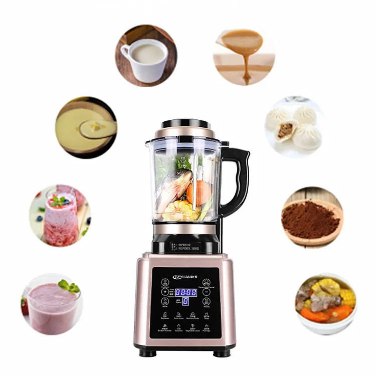 7 in 1 blender heavy-duty juicer grinder food cooking safe protection blender commercial silent