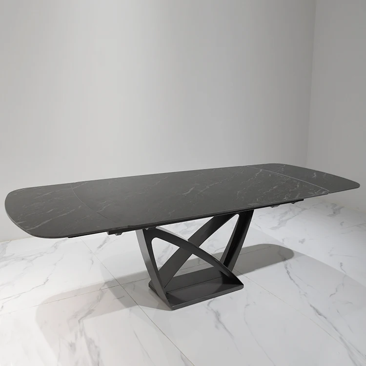 Wholesale High Quality Living Room Extendable Dining Table Modern Extending Table