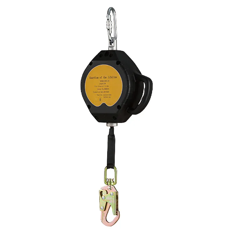 3m 6m 10m Maximum Load Bearing 100kg Built In Brake Device High Altitude Anti Fall Self Locking Lifeline
