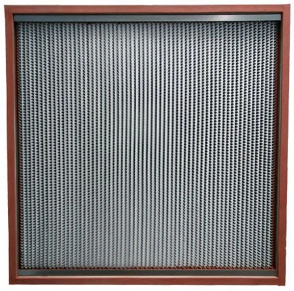Factory Stainless Steel H14 High Temperature Resistance Hepa Filter with High Strength Stiffeners