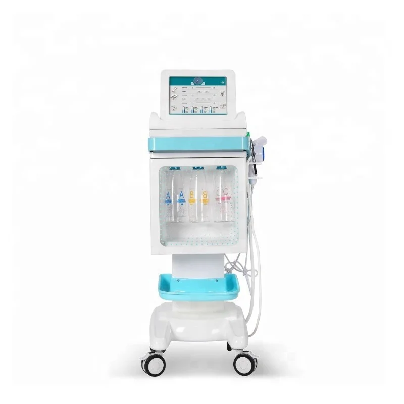 2023 big deep cleaning H2O2 Aqua Peeling 6in1Diamond Dermabrasion facial multifunctional Hydro dermabrasion machine