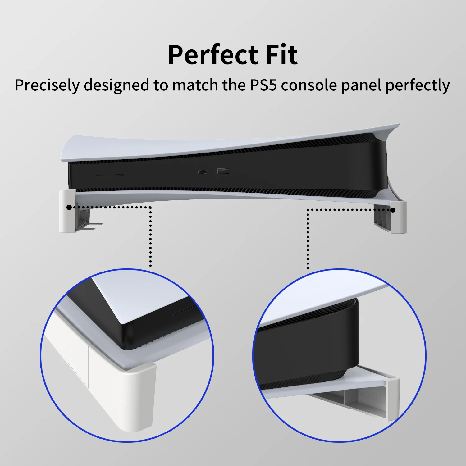 Портативный Стеллаж CoolRabbie для игровой консоли Sony Playstation 5 DE/UHD горизонтальный держатель PS5