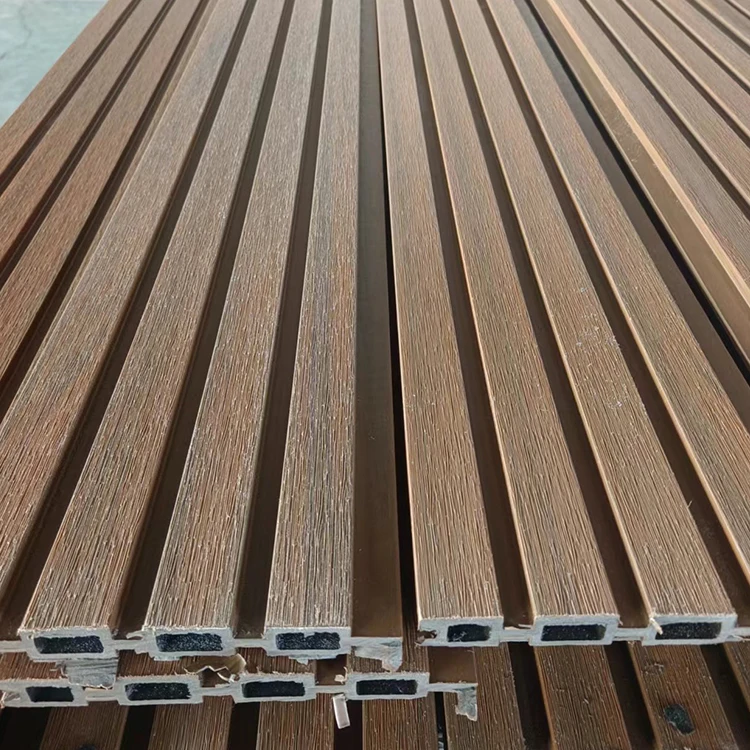 Modern CO-extrusion WPC Wall panels Exterior Wall Panel Decorative Wall Cladding With Wood Plastic Composite Material