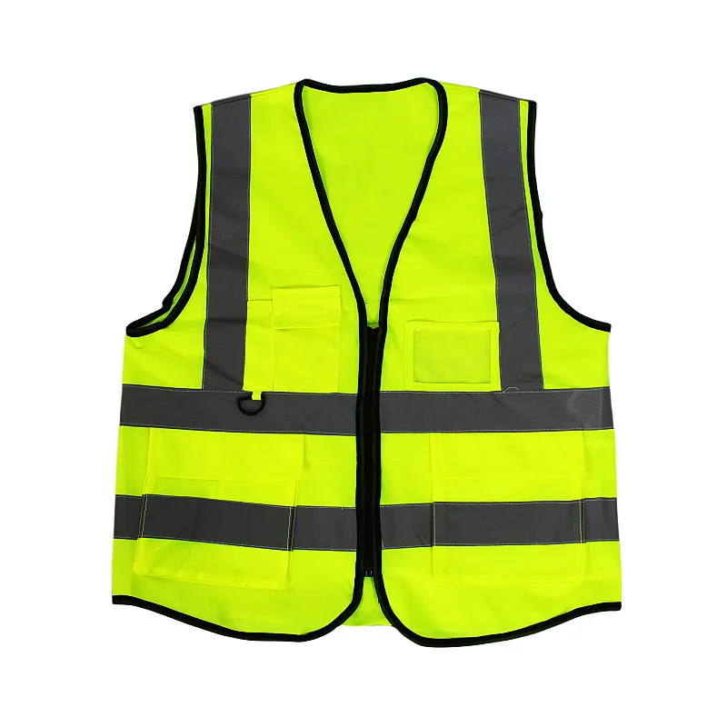A variety of occasions traffic highly reflective breathable multi-functional reflective vest