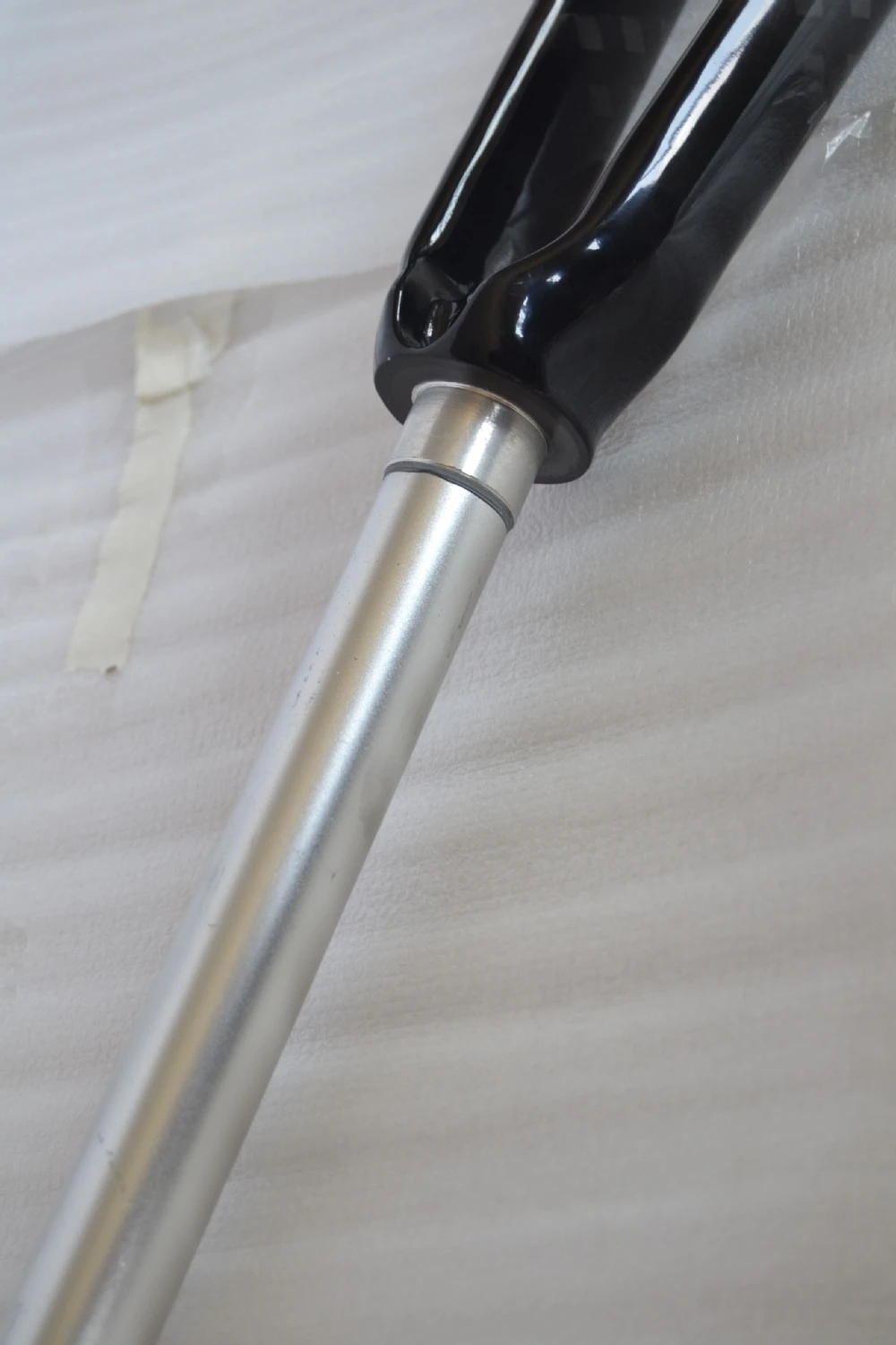 Topfire hot sale carbon alloy rigid road bike fork 700c front