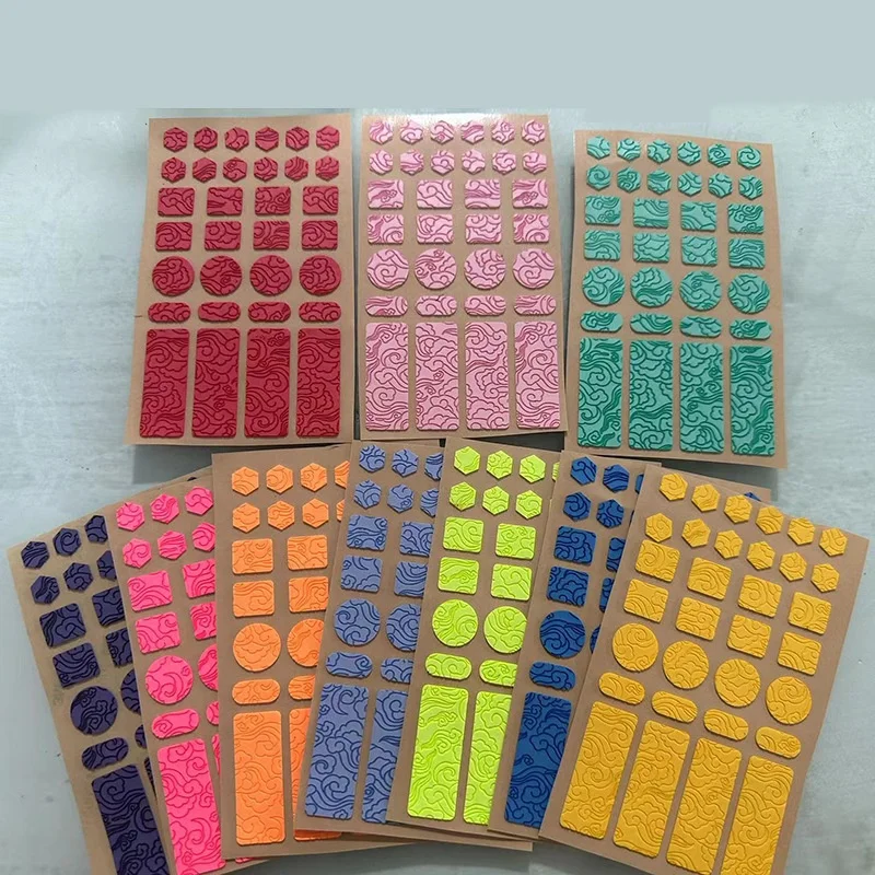 Keyboards Mouse Anti Slip Grip Tape Handmade Sticker Non Slip Suck Sweat Tape Rubber Gaming Mouse Mice Side Skin Cover Sticker