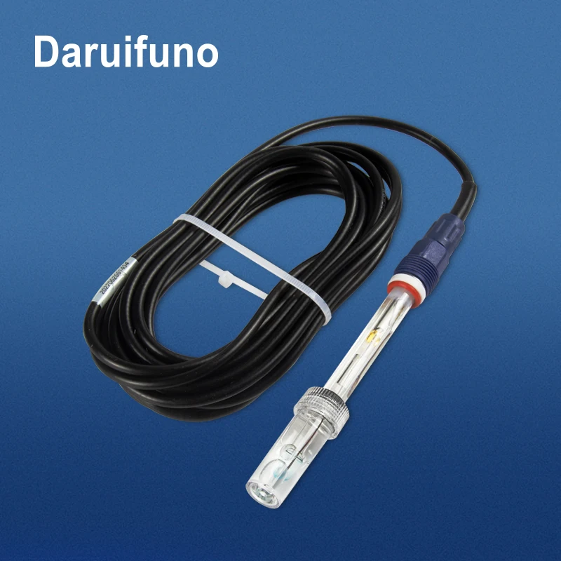 Hydrofluoric Acid Resistance Online Glass pH Sensor Electrode for Water