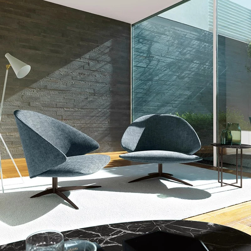 Luxury Designer Chair Leisure Relax Metal Modern lounge Living Room Chairs