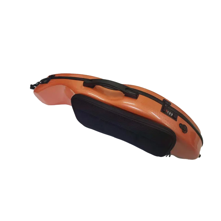 Gaosijia China Factory Seller colorful fiberglass pc violin  case 4/4 cheap wholesale