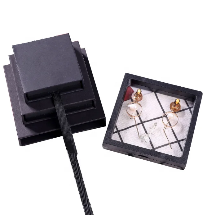 Custom Luxury Matt Black Lid And Base Rigid Gift Boxes With Your Own UV Logo