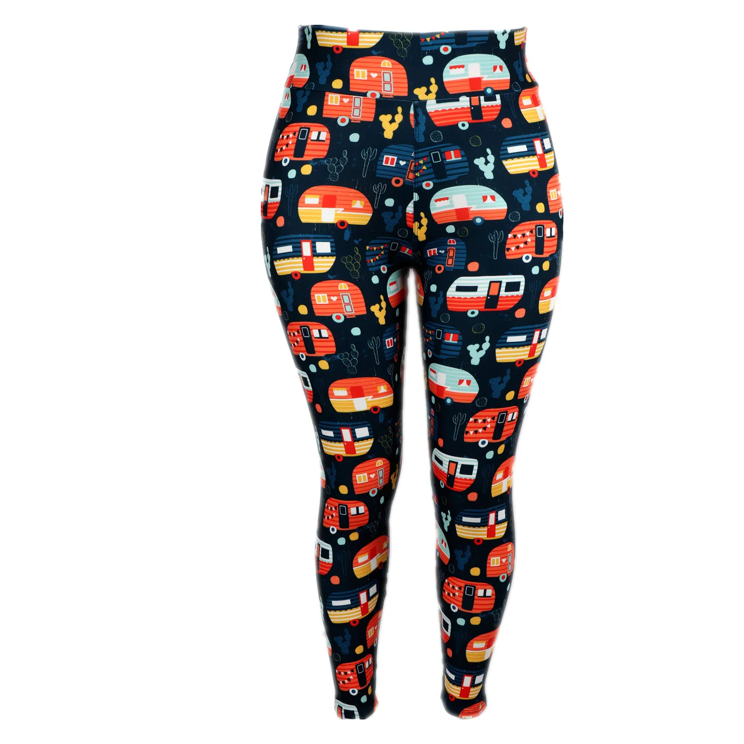 Женские леггинсы без просвечивания, плотные леггинсы с принтом автомобиля, 2020 г/кв. М