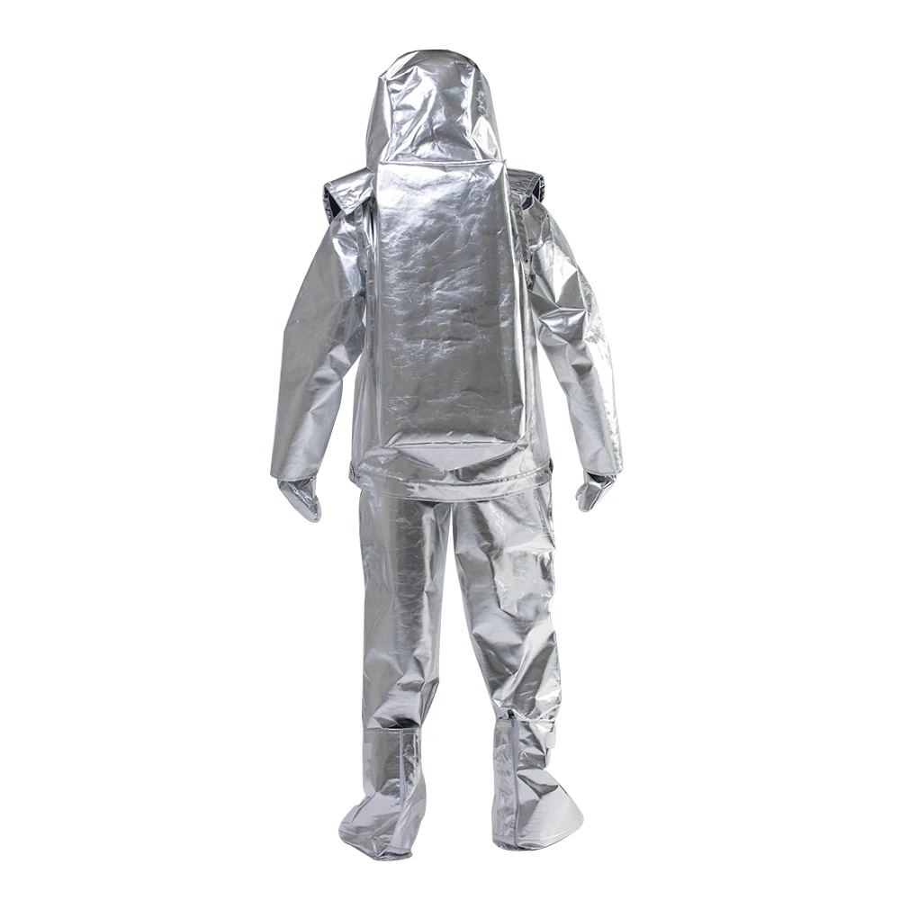 1000 Degrees  Anti Radiation Aluminized High Temperature Proof Fire Suit