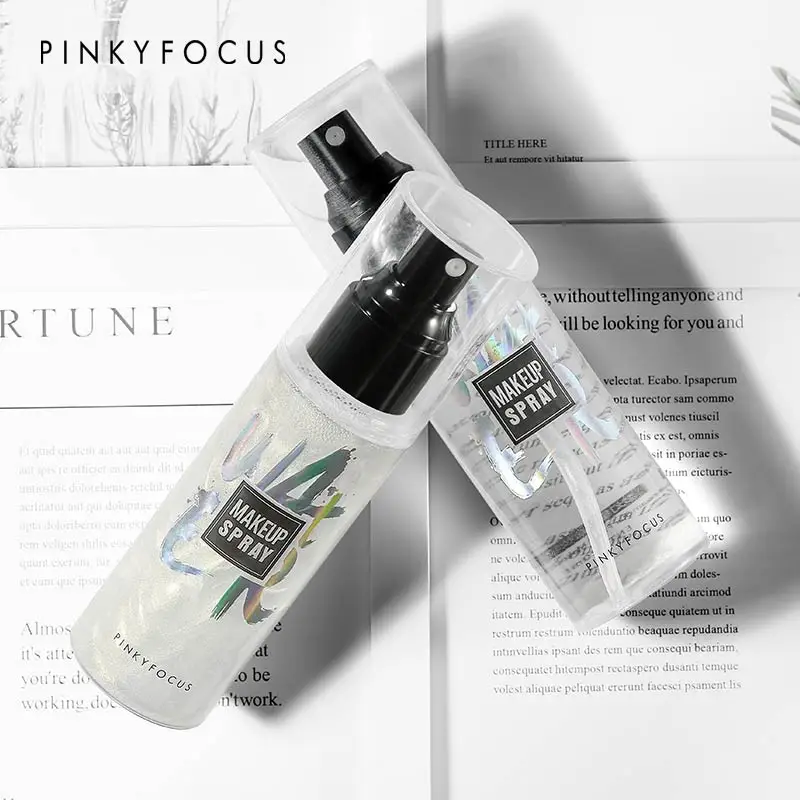 Pinky Focus All Day Cruelty-Free Makeup Setting Spray Oil-control 24 Hours Natural Long Lasting Make up