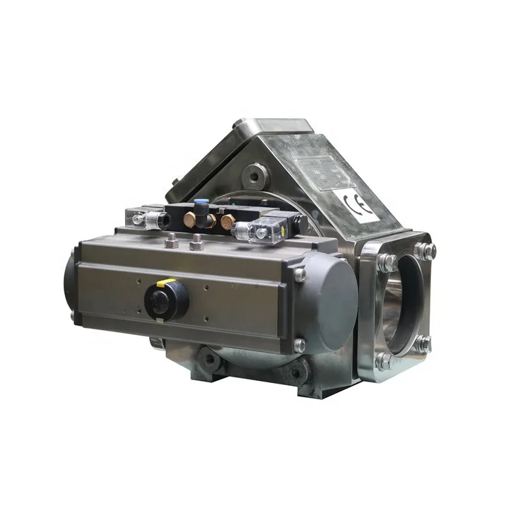 China Manufacturer Double Actuator Pneumatic Cock Shunt Valve