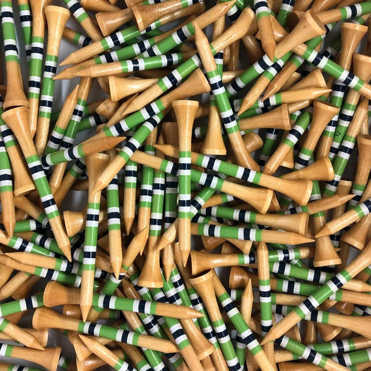 Customized Printed Logo Professional 54mm 70mm 83mm 2 3/4 inches Eco-Friendly Wooden Bamboo Paper Box Bulk Golf Tees