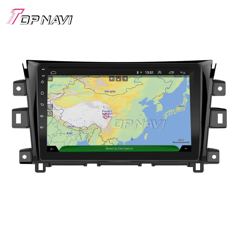 10.1 Inch Car Music GPS Multimedia Player For  2017 2018 2019 Nissan Navara Frontier NP300 Android 9.0 Auto Stereo Audio