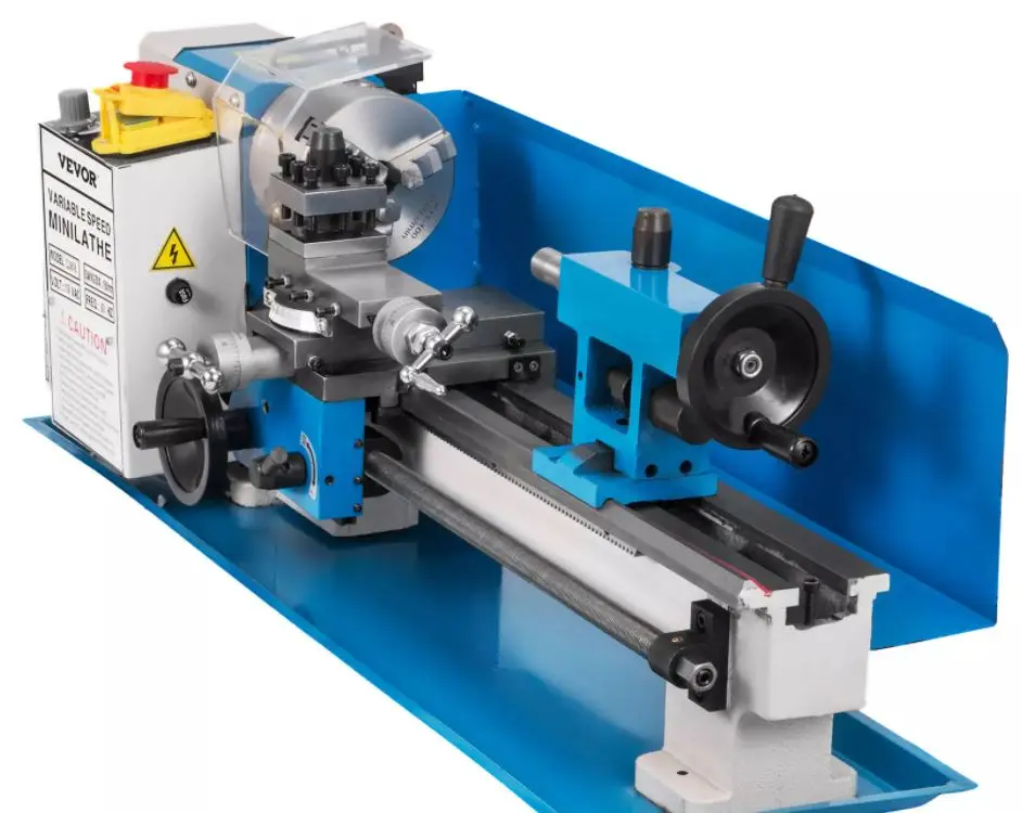 portable small manual mini cnc wood metal lathe milling tools machine price for metal