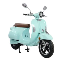 L3e Super Big Power  Retro Classic Electric Scooter With Removable Lithium Battery EEC Approved