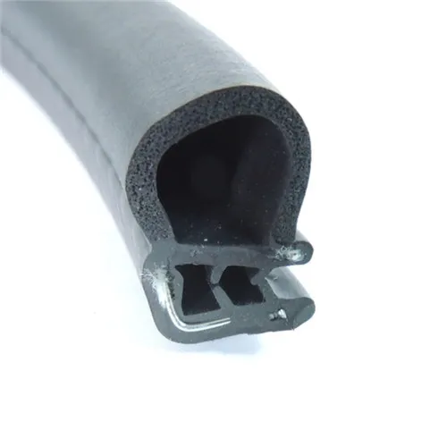 Automotive EPDM black soft and hard composite extruded profile corrosion-resistant seal