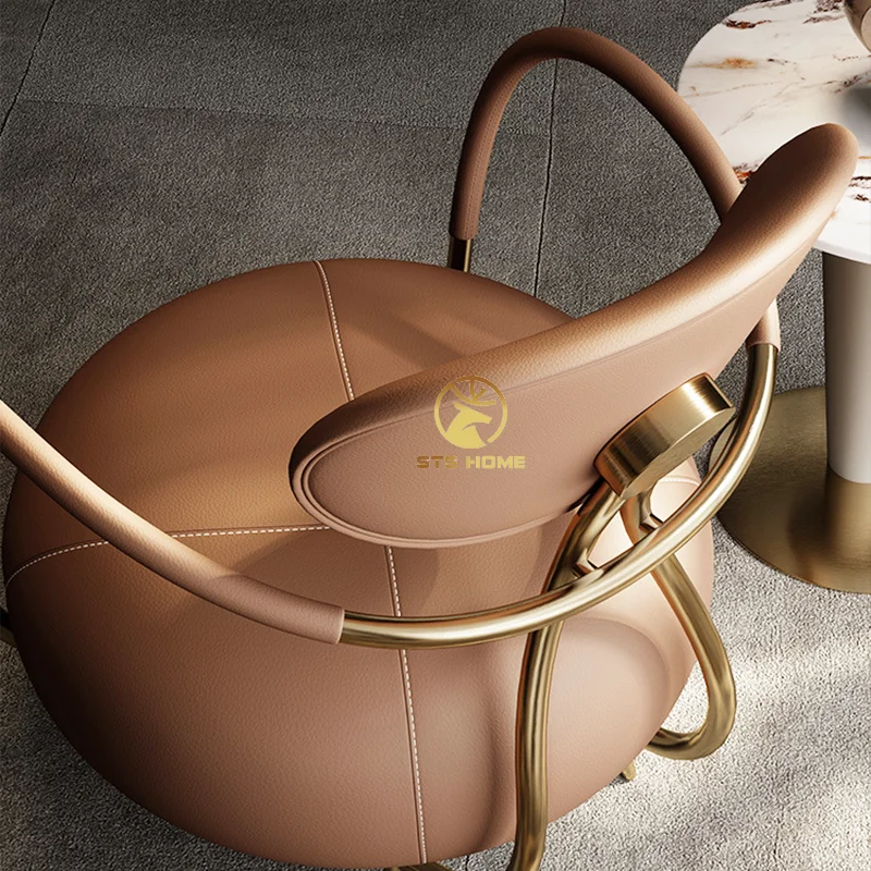 Designer Creative Modern Recliner Ant Leisure Chair Armchair  Villa Living Room Home Modern Light Luxury Backrest Ant Sofa Chair