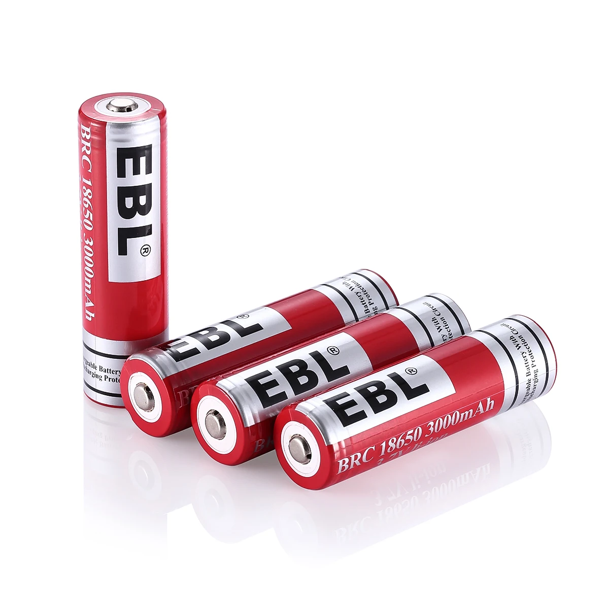 Оптовая продажа EBL 18650 аккумуляторная батарея 3 7 В 3000 мАч литий-ионная