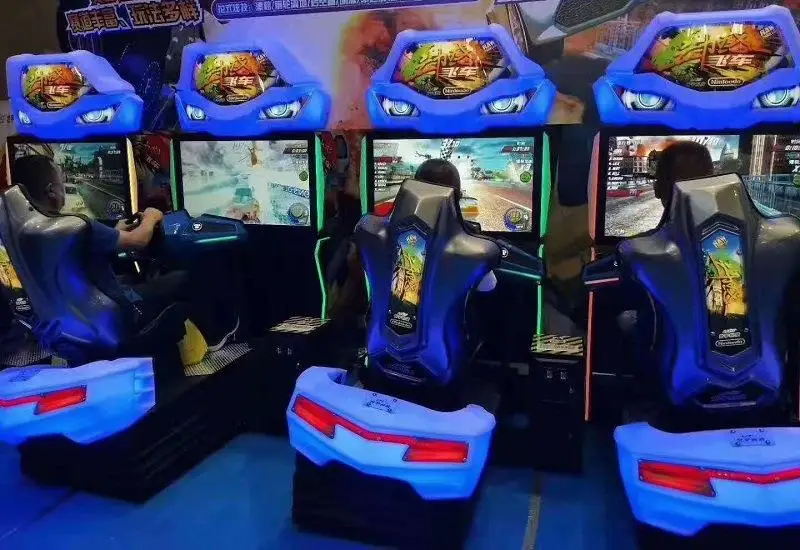 Лидер продаж динамическая Гоночная машина Dreamland с ЖК-экраном 42 дюйма игровой автомат для супервождения Игрового Центра