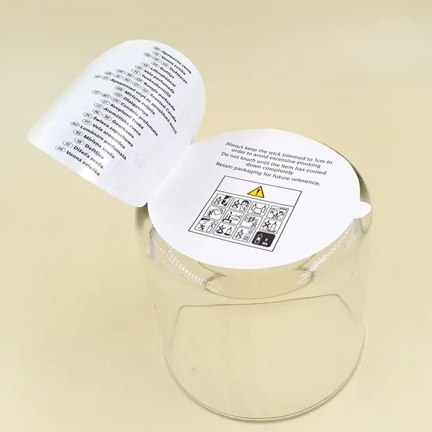 Custom Multi-layered Booklet Labels Sticker Multi Layer Fold Adhesive Instructions Label For Machine oil drums