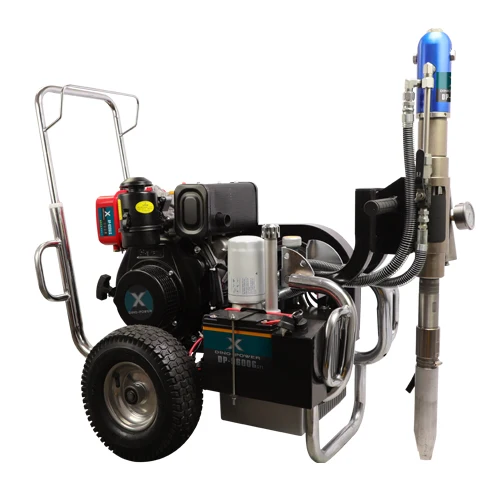 DP-9600G 6HP 4500W Diesel Engine Hydraulic Driven Airless Paint Sprayer