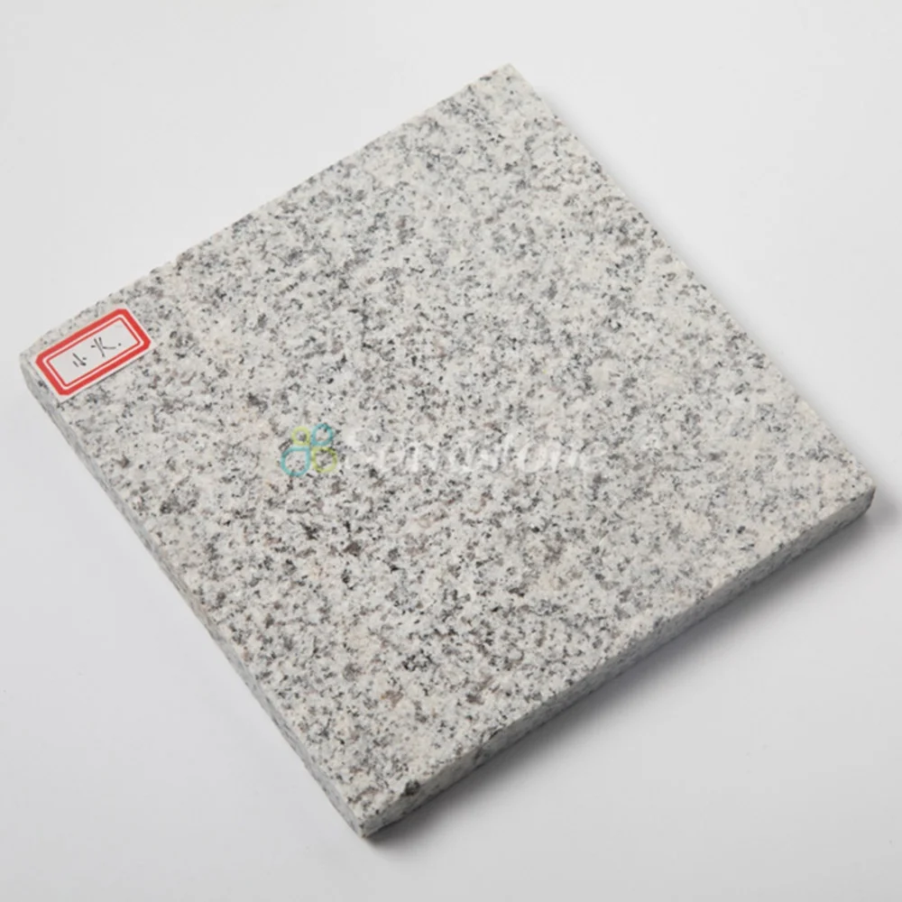 Samistone 150x150x20mm white granite Paving Stone Natural Stone