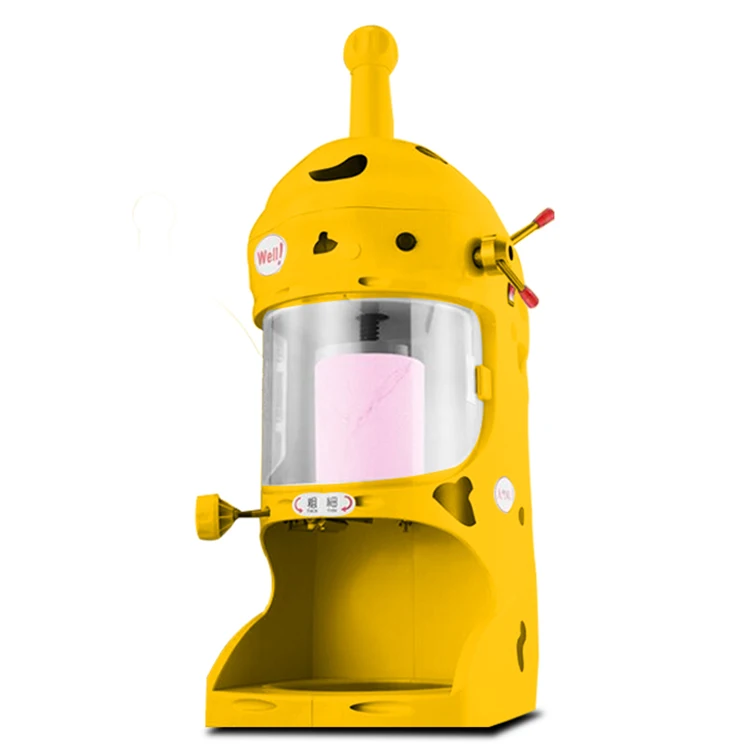 White Red Blue Yellow snow cone machine ice crusher made in china  Electric ice shaver machine