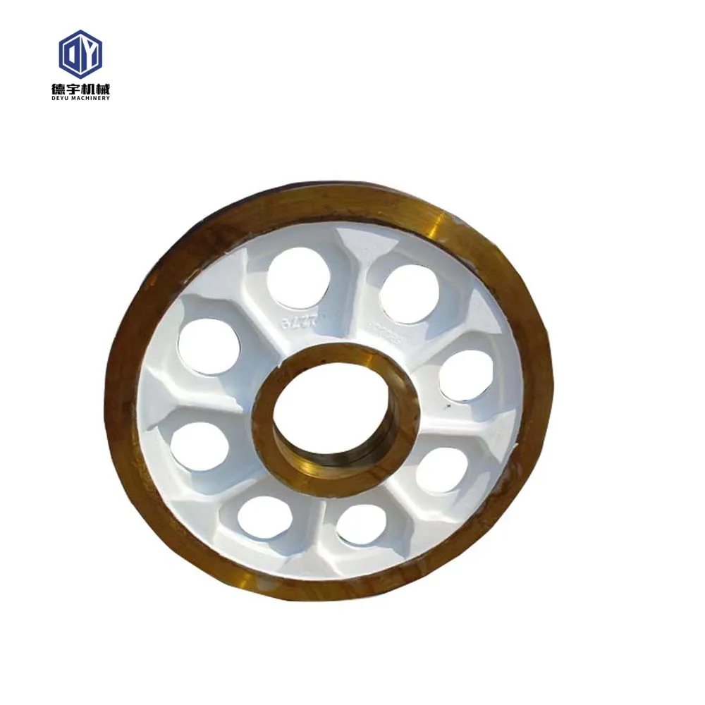 High Quality Custom Large Iron Steel Casting Belt Pulley