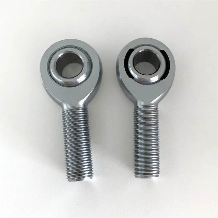 Universal Left And Right Male Threaded Hard Chrome Plated Steel Loader Slot Rod Ends Ball Bearing