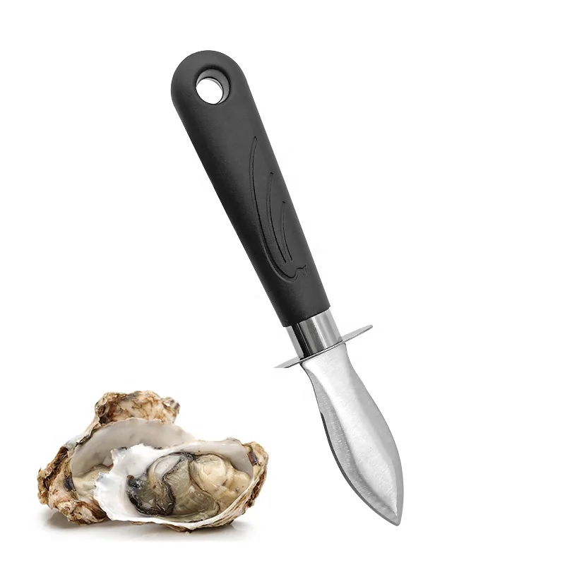Oyster Shucking Knife, Seafood Opener Seafood Tools, Oyster Knife with Non Slip Handle