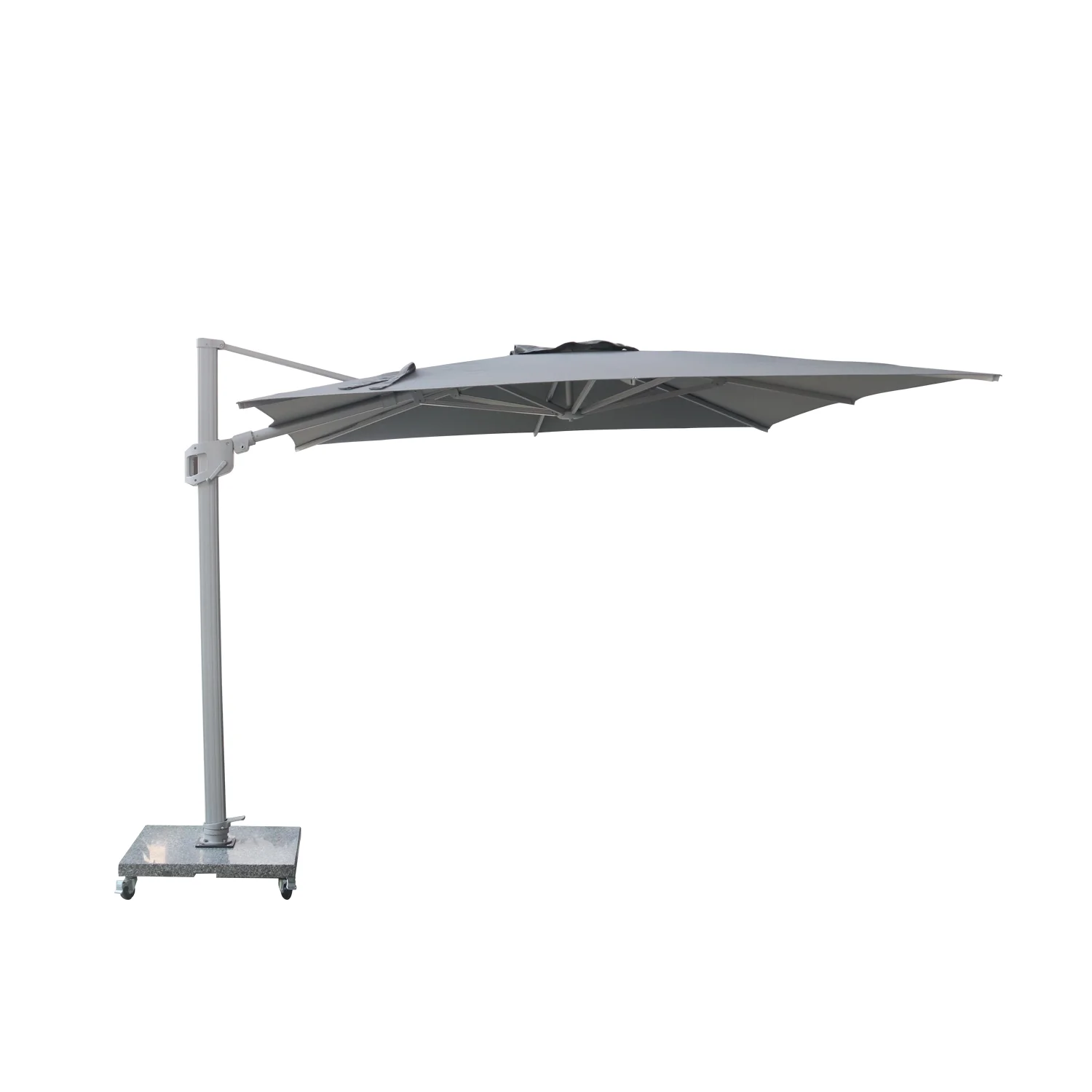 2022 Large Waterproof High-end Outdoor Umbrella Beach Aluminum Cantilever Garden Parasols Patio Umbrellas Outdoor