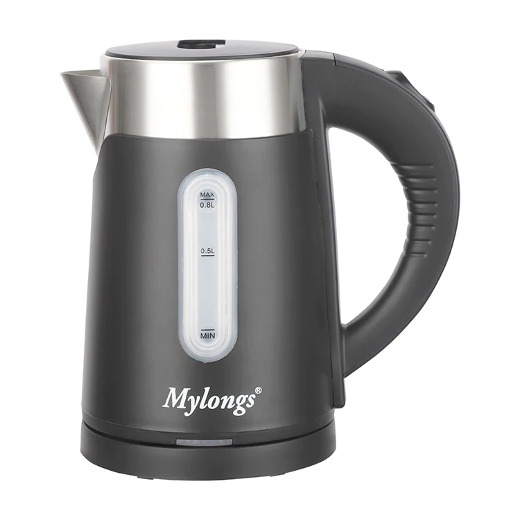 Мини-чайник Mylongs MY-0808, 0,8 л, индикатор уровня воды, электрические приборы, мини-Электрический чайник для отеля