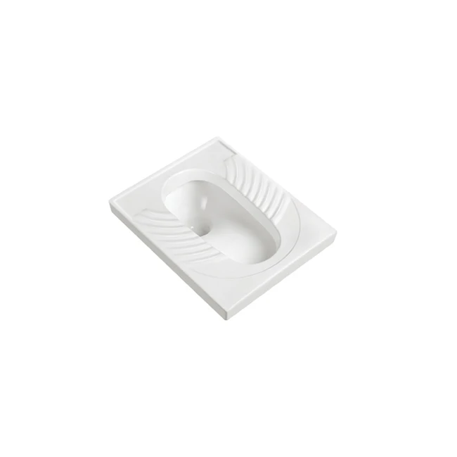 2021 Chinese High Quality Hotel Sanitary Ware Porcelain Ceramic Wc Squatting Pan Toilet