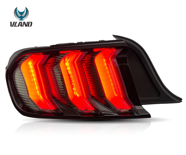 VLAND Factory Wholesales Full Led Taillight 6th Gen 2015-2019 Mustang Light