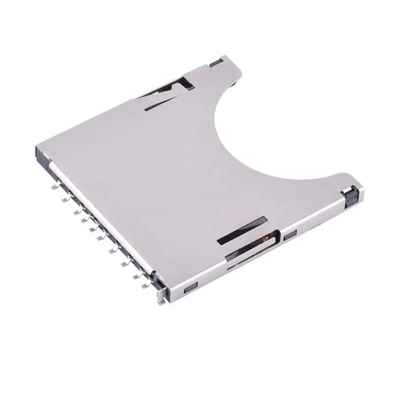 Supply SD Card Socket Connector Frame Push Push Type