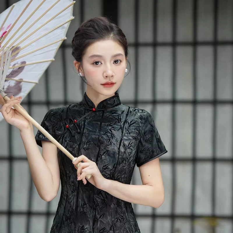 Новый популярный продукт женское платье Cheongsam китайское Ципао традиционное для женщин