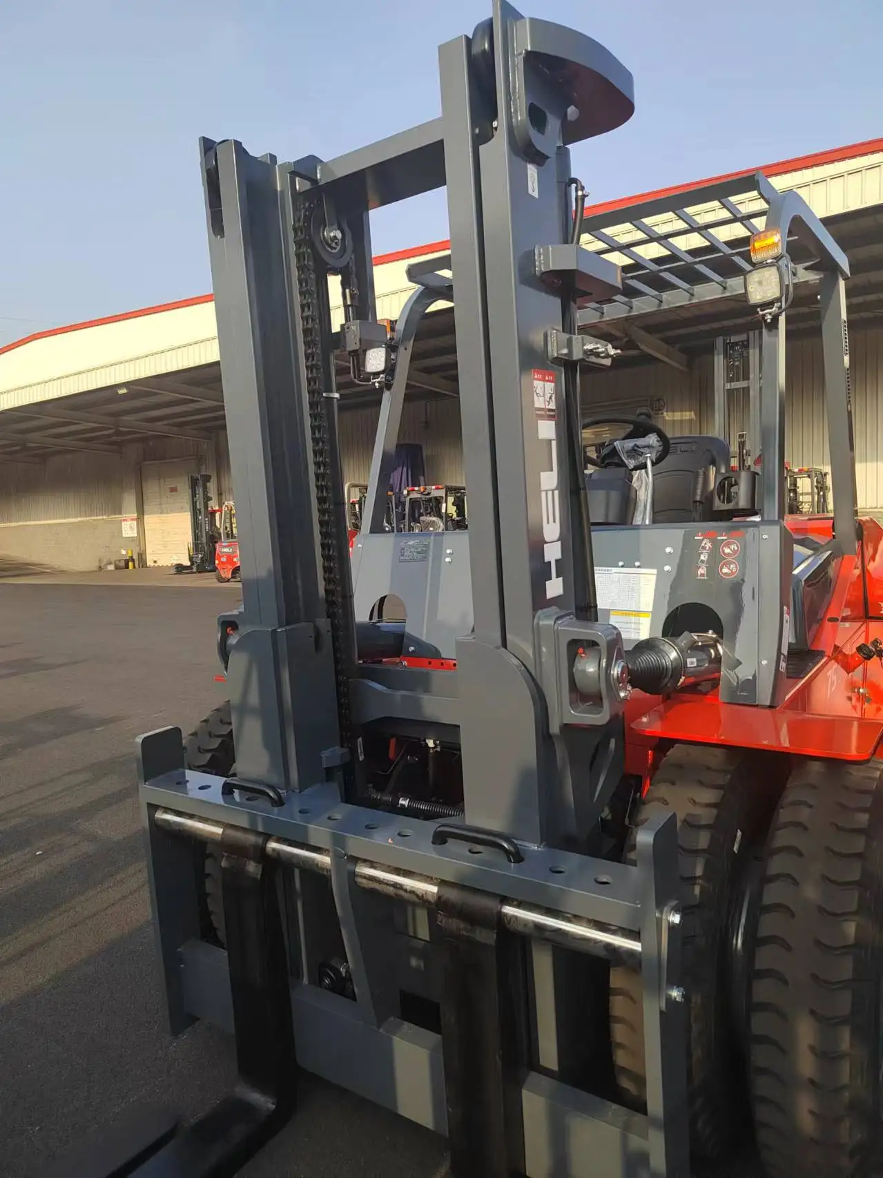 freeship High Quality Heli 7.5T Forklifts CPCD75 Great Logistic Equipment cheap original Truck new/used second hand forklift EPA