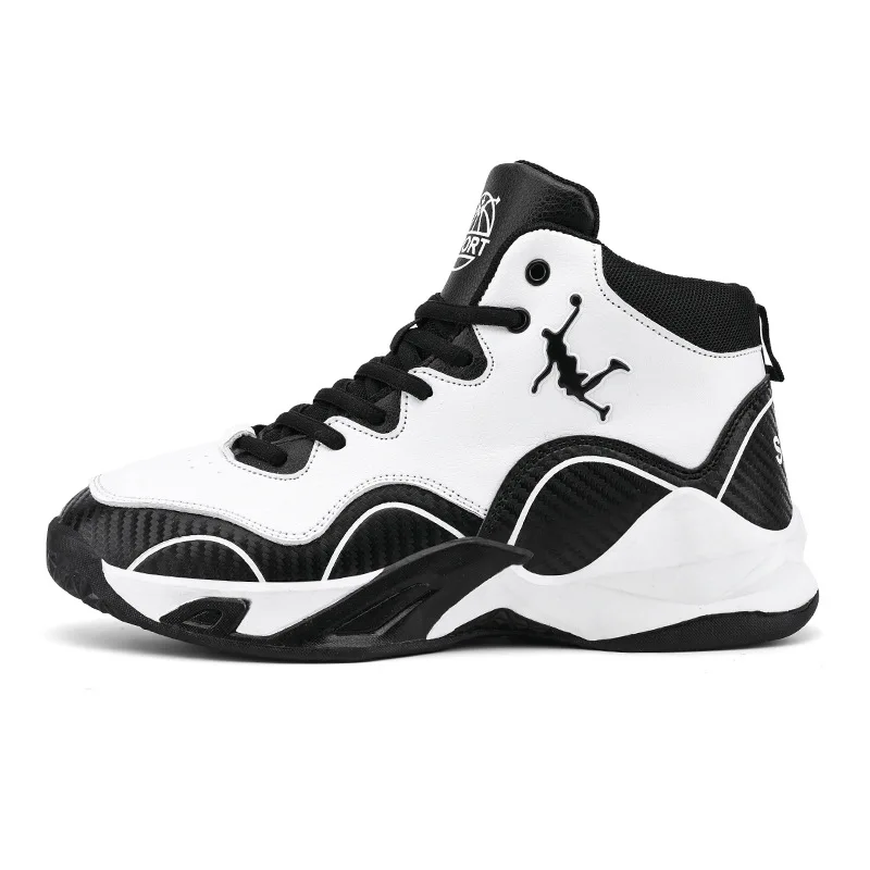 
High Top Retro Basketball Style Shoes High Quality Breathable Hot Basketball Shoes For Men Sports Fashion Sneaker 