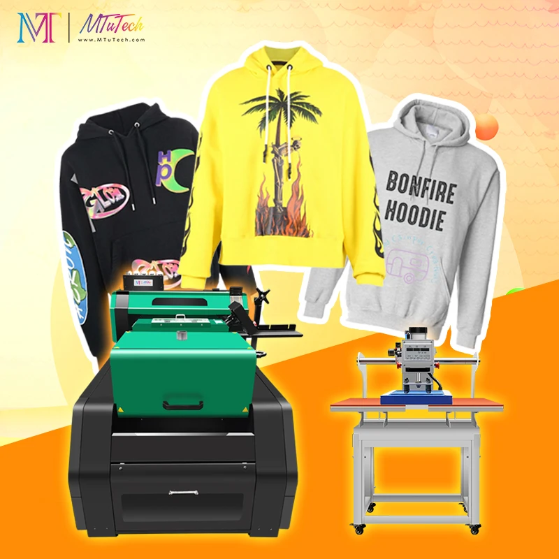 Professional Manufacturer MT MTuTech Super Hot Commercial Dtf Printer Cheap 24 Inch Dtf Printer for Fashion Apparel