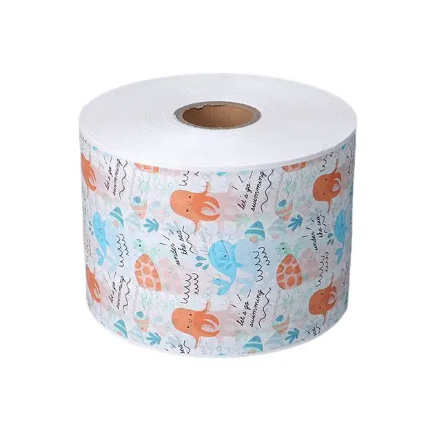 Soft Laminited Diaper Backsheet Wrapping Pe Film Breathable Film For Baby Diaper