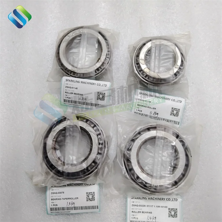SKGM ZGAQ-03875 R140W-9 R170W-7 Construction Machinery Part Taper Roller Bearing ZGAQ-03875