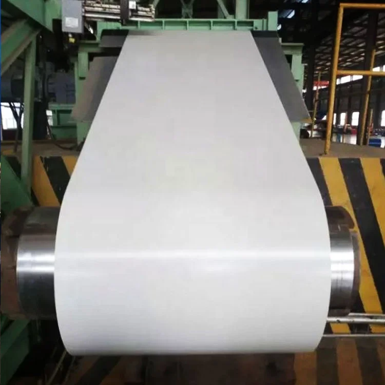  Китай оптовая продажа белая доска оцинкованная сталь с цветным покрытием ppgi листовые катушки белого цвета RAL 9003 матовая стальная