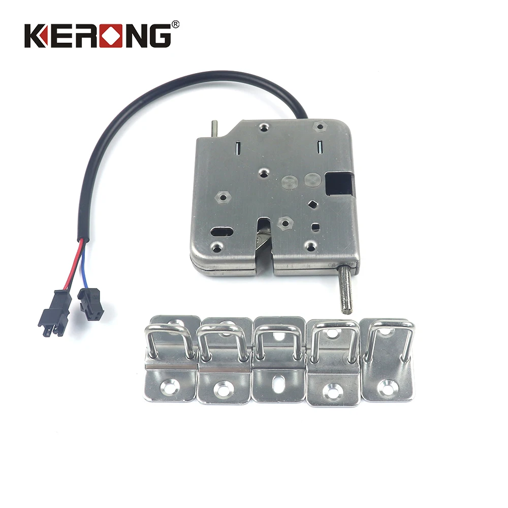 KERONG Vending Machines Lock 430 Stainless Steel Delivery Parcel Locker 12V 24V Electronic Rotary Latch