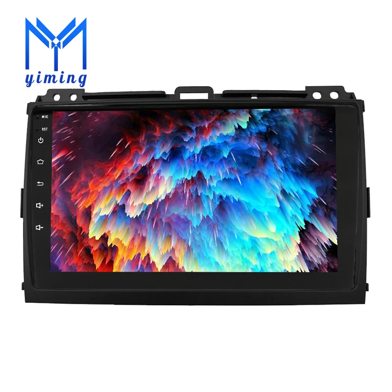 Комбинированный сенсорный экран автомобильный DVD GPS Мультимедиа для Toyota Prado 120 2004 2008 автомобильное радио с Wi-Fi ТВ Радио